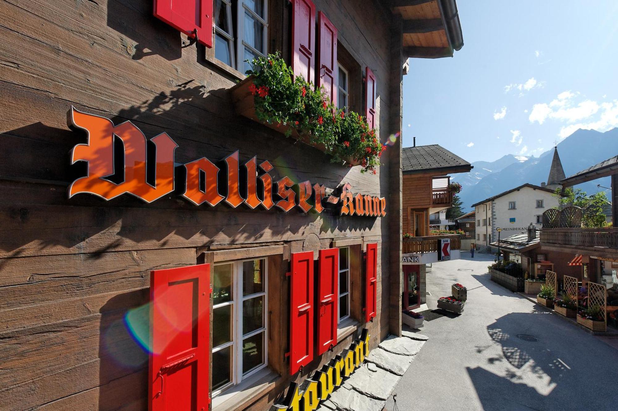 Hotel Walliserkanne 그라켄 외부 사진